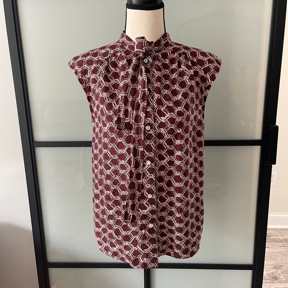 J Crew Silk Blouse XS